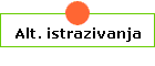 Alt. istrazivanja